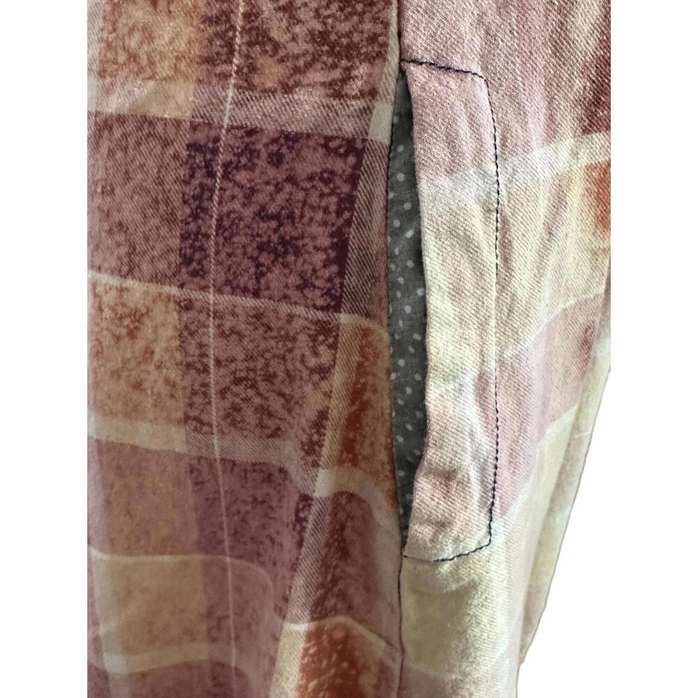 Vintage Upcycled Plaid Shirt Dress โ One of a Kind by Gatto ReLoved - Picture 9 of 14